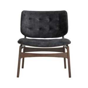 Heath Lounge Chair Black