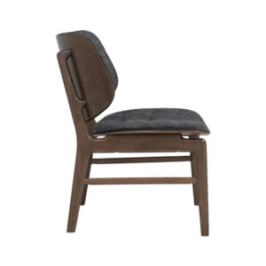 Heath Lounge Chair Black