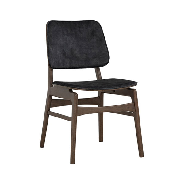 Heath Dining Chair Cocoa Black