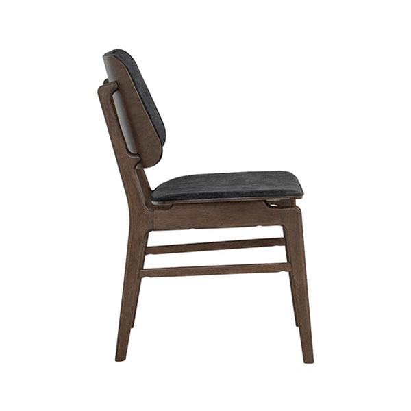 Heath Dining Chair Cocoa Black