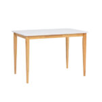 Charmant Dining Table Natural White 6seater