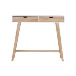 Arsenio Console Table White Natural