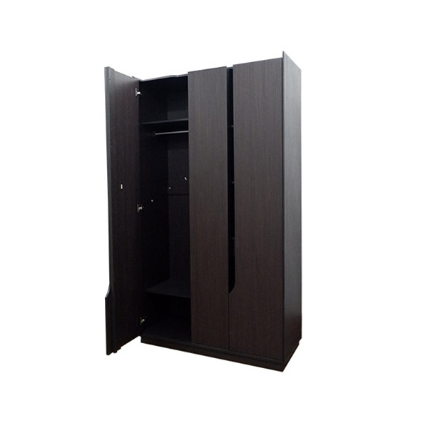 Yucca Wardrobe 3-Door Wenge