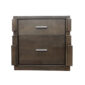 Tyson Bedside Table Black Copper