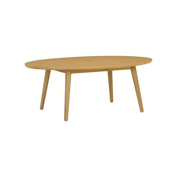 Oringo Oval Coffee Table Oak