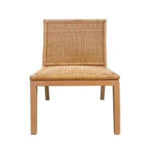 Rattan Lounge Chair Natural