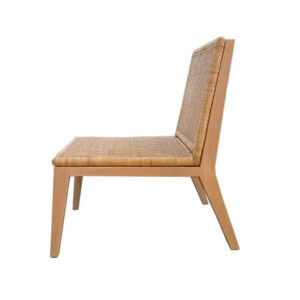 Rattan Lounge Chair Natural