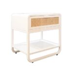 Anaise Nightstand White Natural