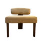 Mika Lounge Chair Mustard Brown