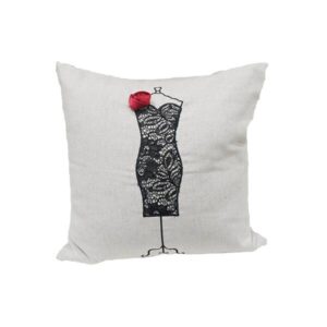 Chun Lady12 Throw Pillow Cover 44x44cm