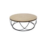 Mil Coffee Table Black Natural