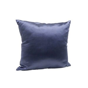 Chatu Plain Throw Pillow Cover Dark Blue 45x45cm