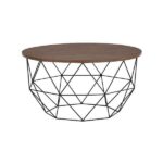 Lozenge Coffee Table Black Cocoa