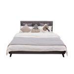 Alties Bed Light Grey Queen