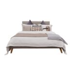 Barley Bed Light Grey Queen