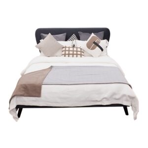 Gamma Bed Dark Grey Queen