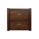 Tiago Bedside Walnut Table