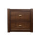 Tiago Bedside Walnut Table