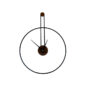 Yisite Decor Clock Black 55cm