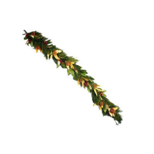 Christmas Garland Mango Panglatin Leaves Multi Color - Image 1