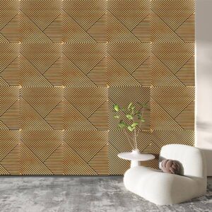 ADCO WPC Wall Panel Pecans 600x600x14mm