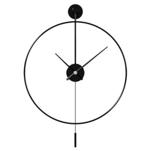 Tiyi Nordic Metal Decorative Clock 60cm - Image 1