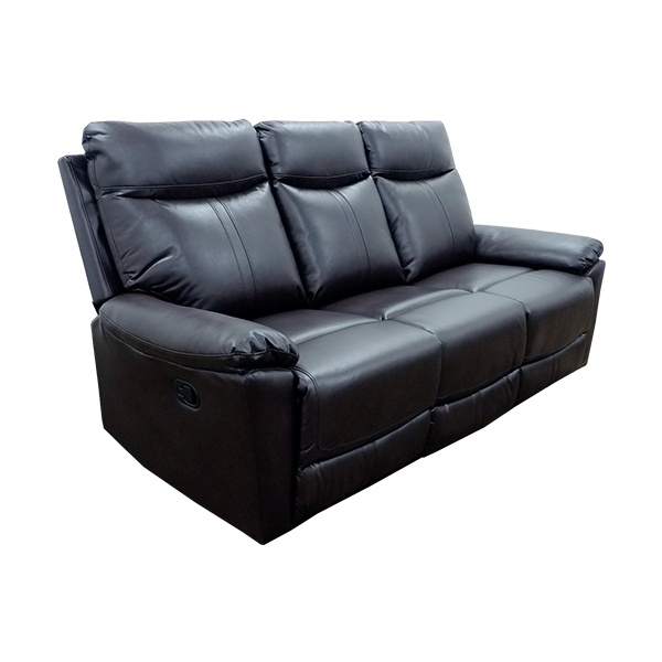 Zera Recliner Dark Brown 3seater