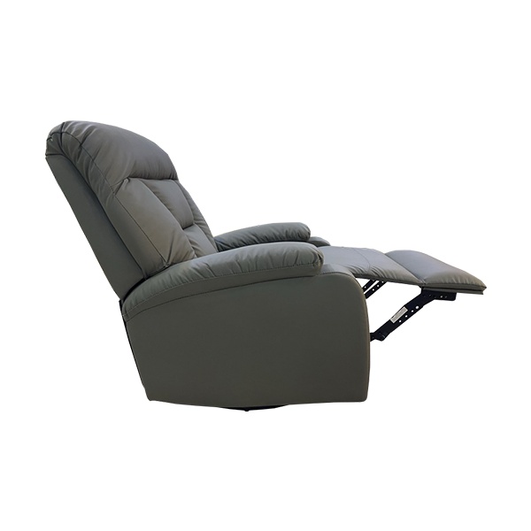 Yoji Swivel Recliner Grey 1seater