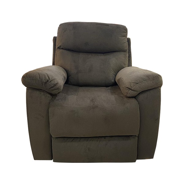 Yora Swivel Recliner Brown 1seater