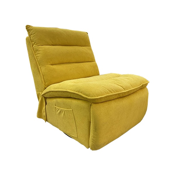 Yoj Swivel Recliner Yellow 1seater