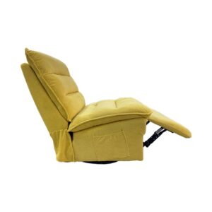 Yoj Swivel Recliner Yellow 1seater