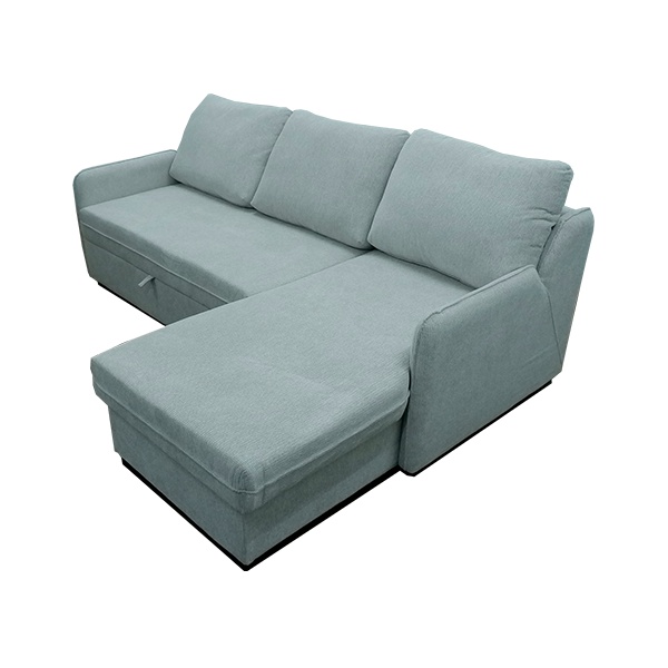 Qinzhi Right L-Shape and Sofabed Beige