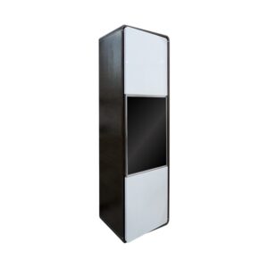 Kin Wine Cabinet White Walnut