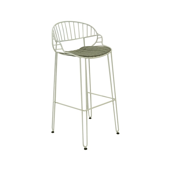 1037323-a Teldi Bar Chair Grey