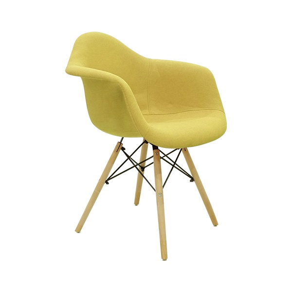 1041146-a Acy Dining Armchair Yellow
