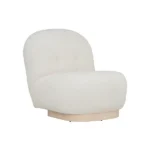 Helia Lounge Chair White Wash Cream