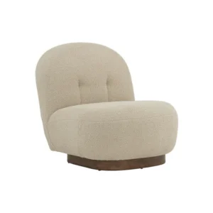 Helia Lounge Chair Cocoa Brown Beige