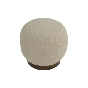 Stelia Pouf Cocoa Brown Beige