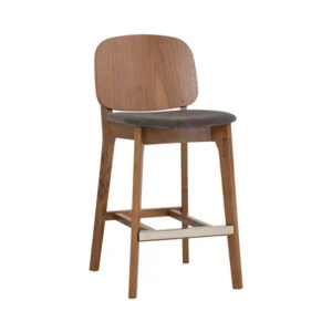 Cora Counter Chair Walnut Grey