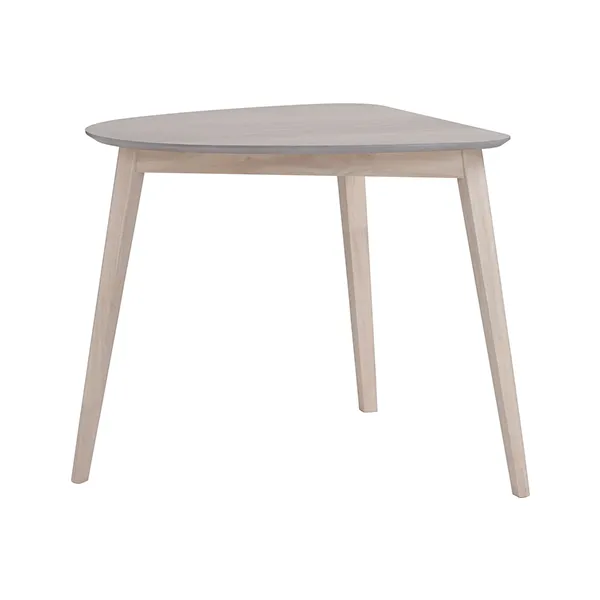 1051339 Khasa Tri Dining Table White Wash 2seater