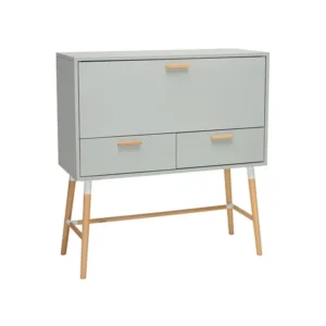 Arod Desk White Grey