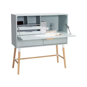 Arod Desk White Grey