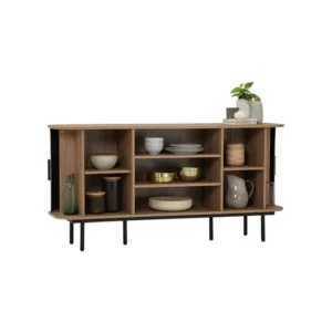 Malmo Sideboard Matt Black Oak
