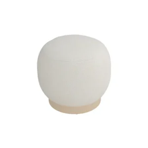 Stelia Pouf Wash Cream White