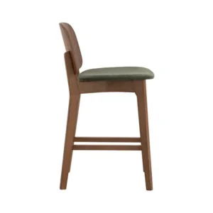 Counter Chair Cora Cocoa Deep Green