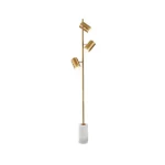 HK F25001 Floor Lamp Glass Metal