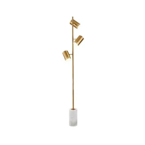 HK F25001 Floor Lamp Glass Metal