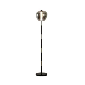 HK F25005 Floor Lamp Glass Metal