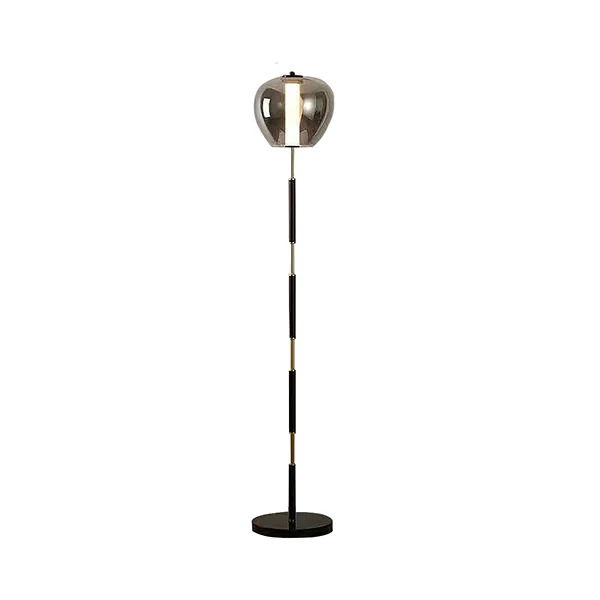 1053458 HK F25005 Floor Lamp Glass Metal