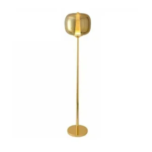 HK F25013-SB Floor Lamp Glass Metal